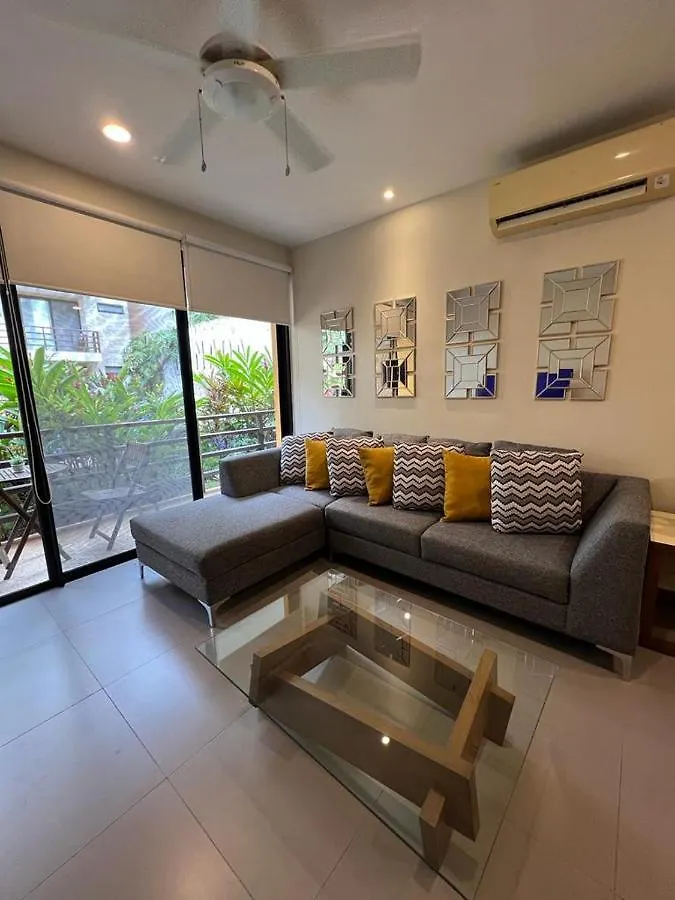 신데 델 카르멘 Lujoso Departamento En El Corazon De Playa 아파트