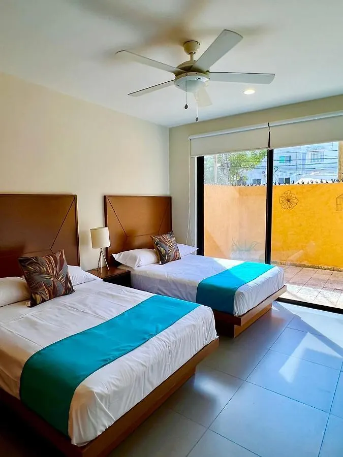 Апартаменты Lujoso Departamento En El Corazon De Playa Плая-дель-Кармен