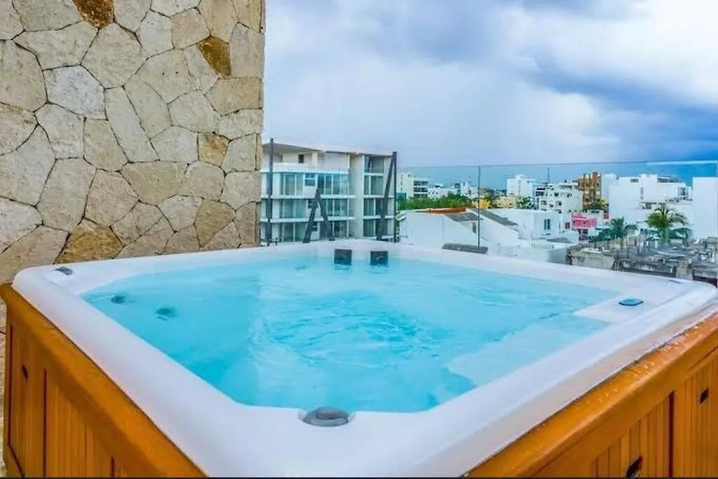 Апартаменты Lujoso Departamento En El Corazon De Playa Плая-дель-Кармен Мексика