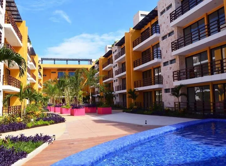 Апартаменты Lujoso Departamento En El Corazon De Playa Плая-дель-Кармен Мексика